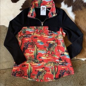 Cowpoke pullover brand new